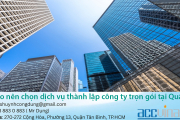 Dịch vụ thành lập công ty trọn gói tại Quận 1
