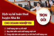 Bảng báo giá dịch vụ kế toán thuế (báo cáo thuế) huyện Nhà Bè chi tiết