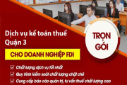 Bảng báo giá dịch vụ kế toán thuế (báo cáo thuế) Quận 3