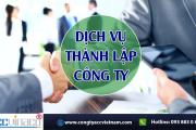 Bảng giá dịch vụ thành lập doanh nghiệp