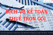 Kế toán thuế trọn gói công ty dịch vụ