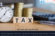 Mức phạt chậm nộp tiền thuế 
