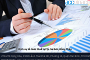 Dịch vụ kế toán thuế tại Tp. Sa Đéc, Đồng Tháp