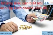 Thành lập doanh nghiệp kinh doanh dịch vụ cầm đồ