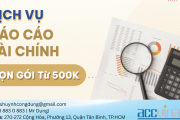 Bảng báo giá dịch vụ báo cáo tài chính cuối năm