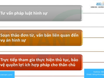 Luật sư hình sự tại Quận 3, Tp. Hồ Chí Minh