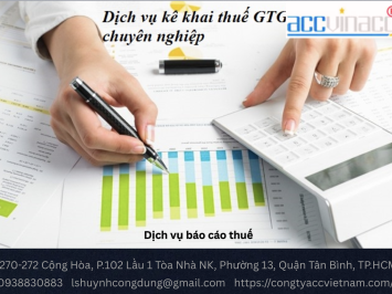 Dịch vụ báo cáo thuế