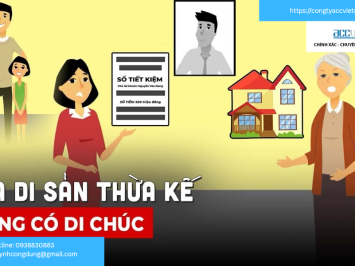 Tư vấn chia di sản thừa kế không có di chúc
