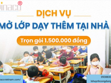 Dịch vụ đăng ký hộ kinh doanh giáo viên dạy kèm tại nhà